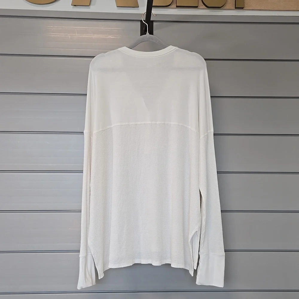 OFFLINE By Aerie Wow! Waffle Henley T-Shirt - Picture 6 of 13
